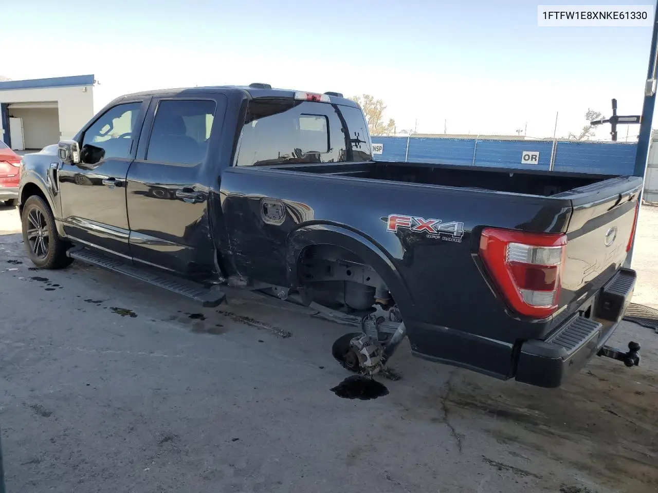 2022 Ford F150 Supercrew VIN: 1FTFW1E8XNKE61330 Lot: 52597235