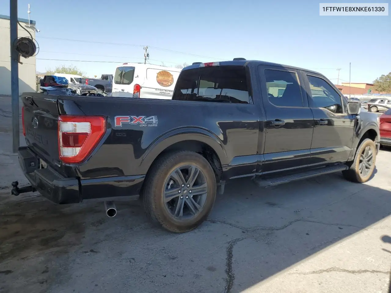2022 Ford F150 Supercrew VIN: 1FTFW1E8XNKE61330 Lot: 52597235
