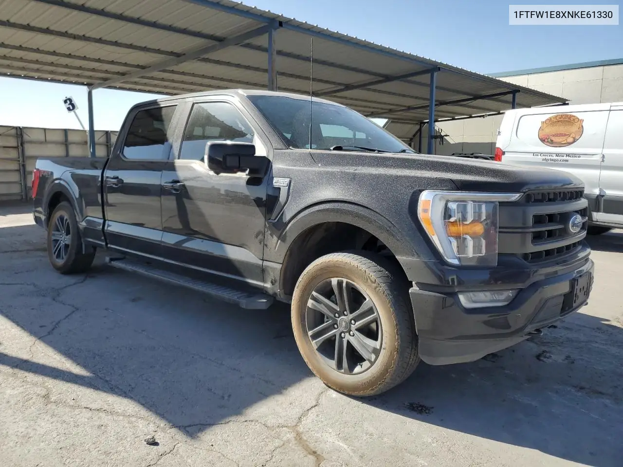 2022 Ford F150 Supercrew VIN: 1FTFW1E8XNKE61330 Lot: 52597235