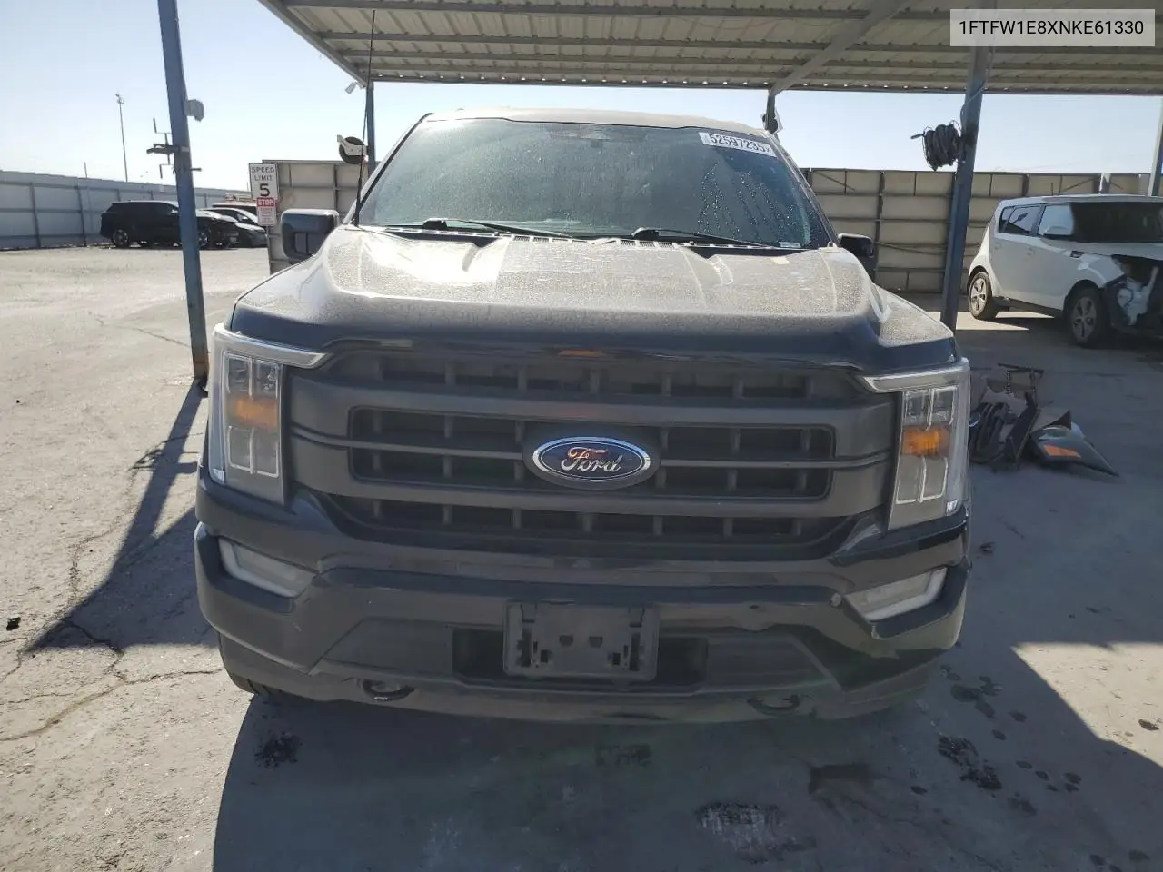 2022 Ford F150 Supercrew VIN: 1FTFW1E8XNKE61330 Lot: 52597235