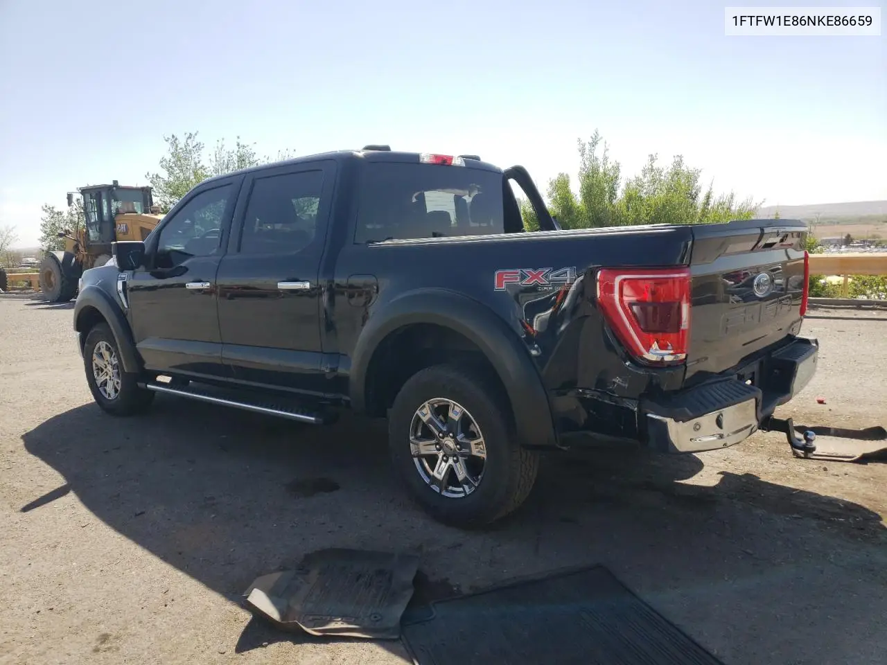 2022 Ford F150 Supercrew VIN: 1FTFW1E86NKE86659 Lot: 53318505