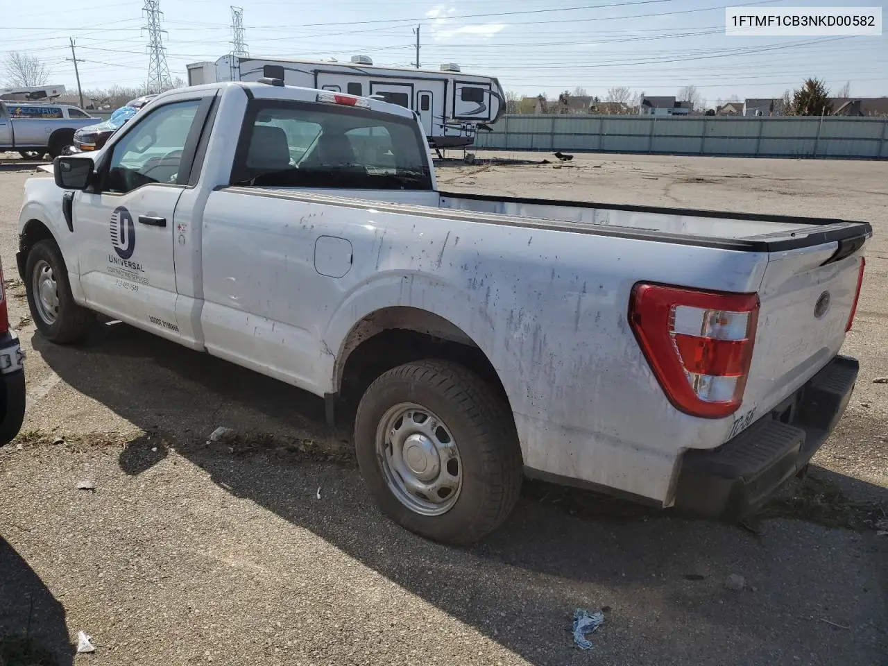 2022 Ford F150 VIN: 1FTMF1CB3NKD00582 Lot: 53456805