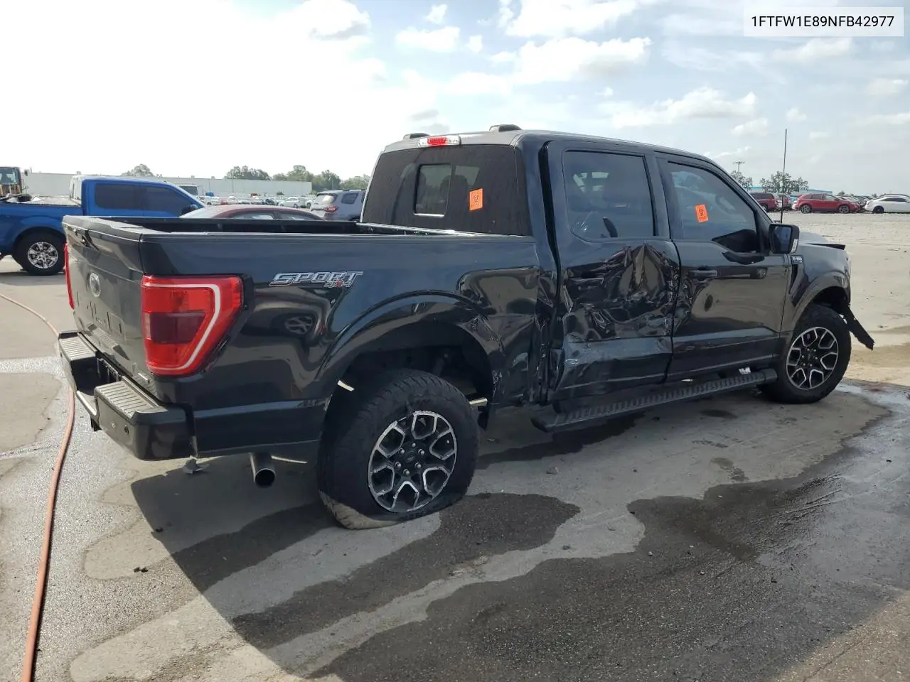 2022 Ford F150 Supercrew VIN: 1FTFW1E89NFB42977 Lot: 53834865