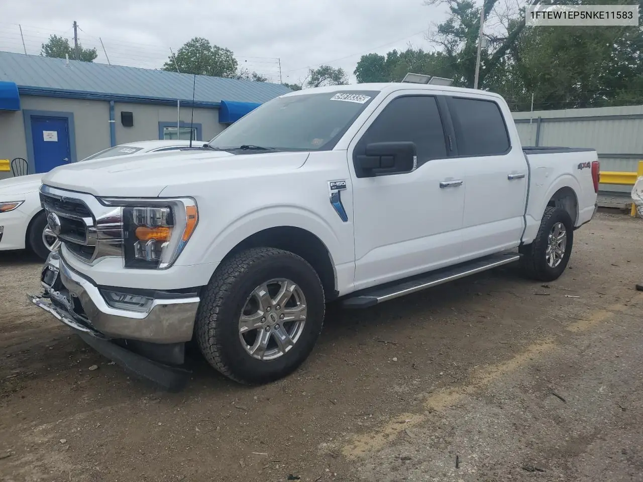 2022 Ford F150 Supercrew VIN: 1FTEW1EP5NKE11583 Lot: 54618335