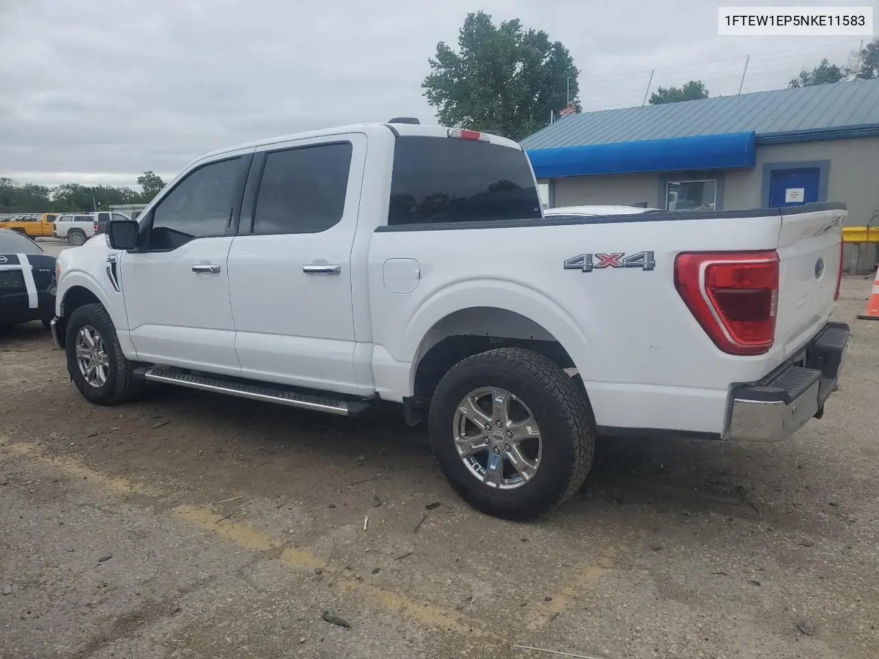 2022 Ford F150 Supercrew VIN: 1FTEW1EP5NKE11583 Lot: 54618335