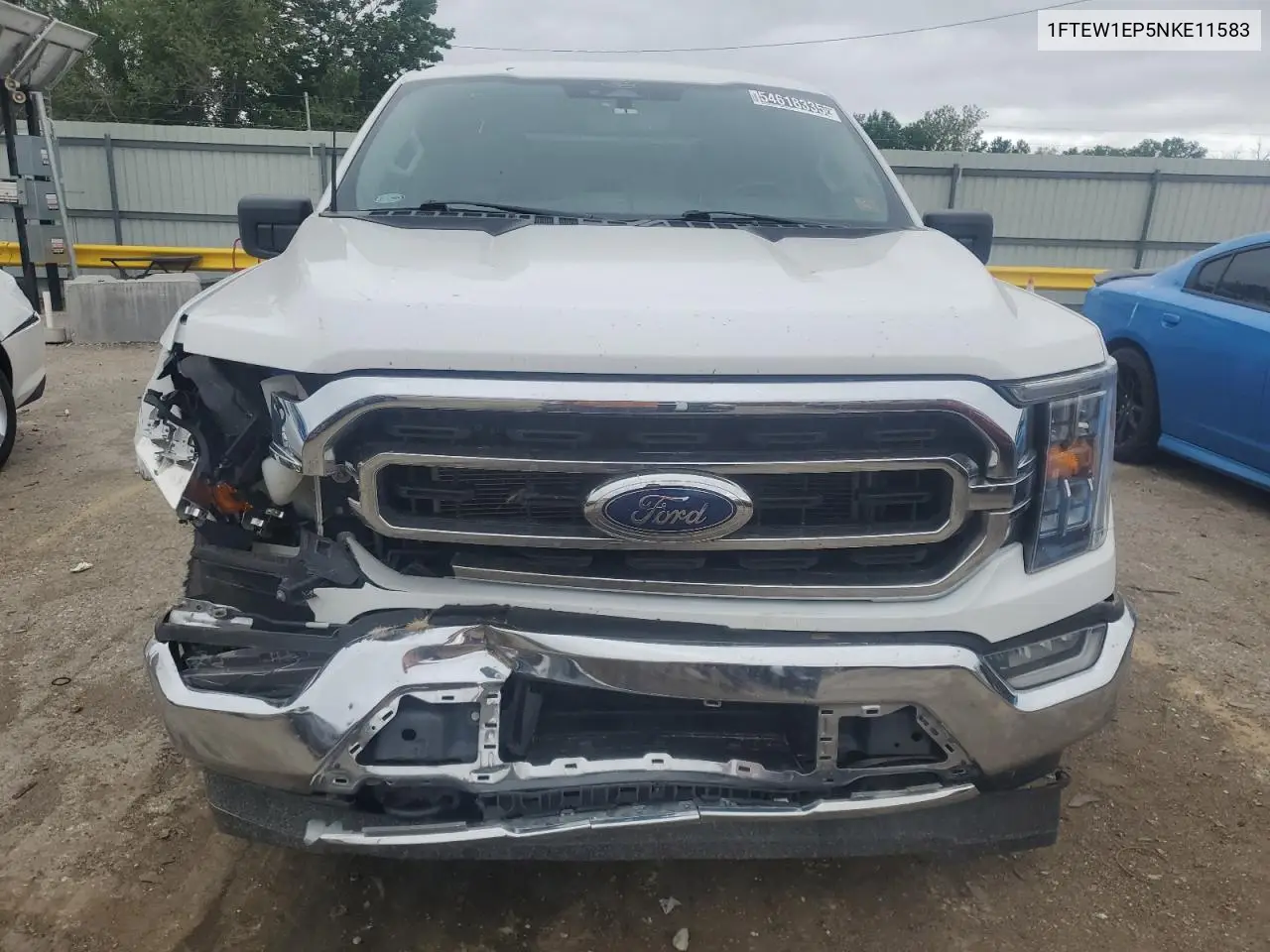 2022 Ford F150 Supercrew VIN: 1FTEW1EP5NKE11583 Lot: 54618335