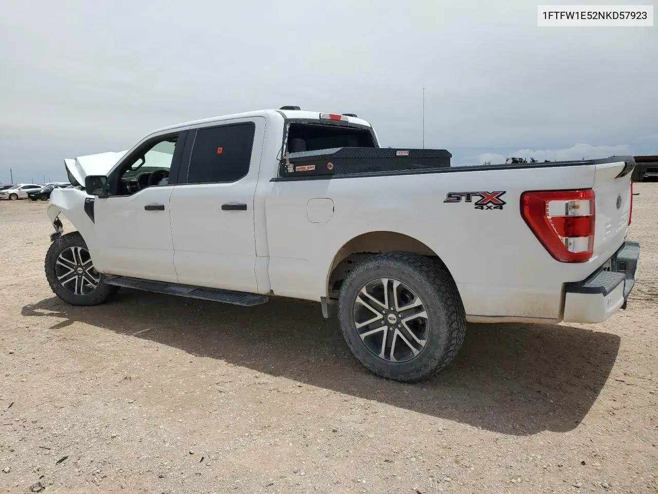 2022 Ford F150 Supercrew VIN: 1FTFW1E52NKD57923 Lot: 55446415