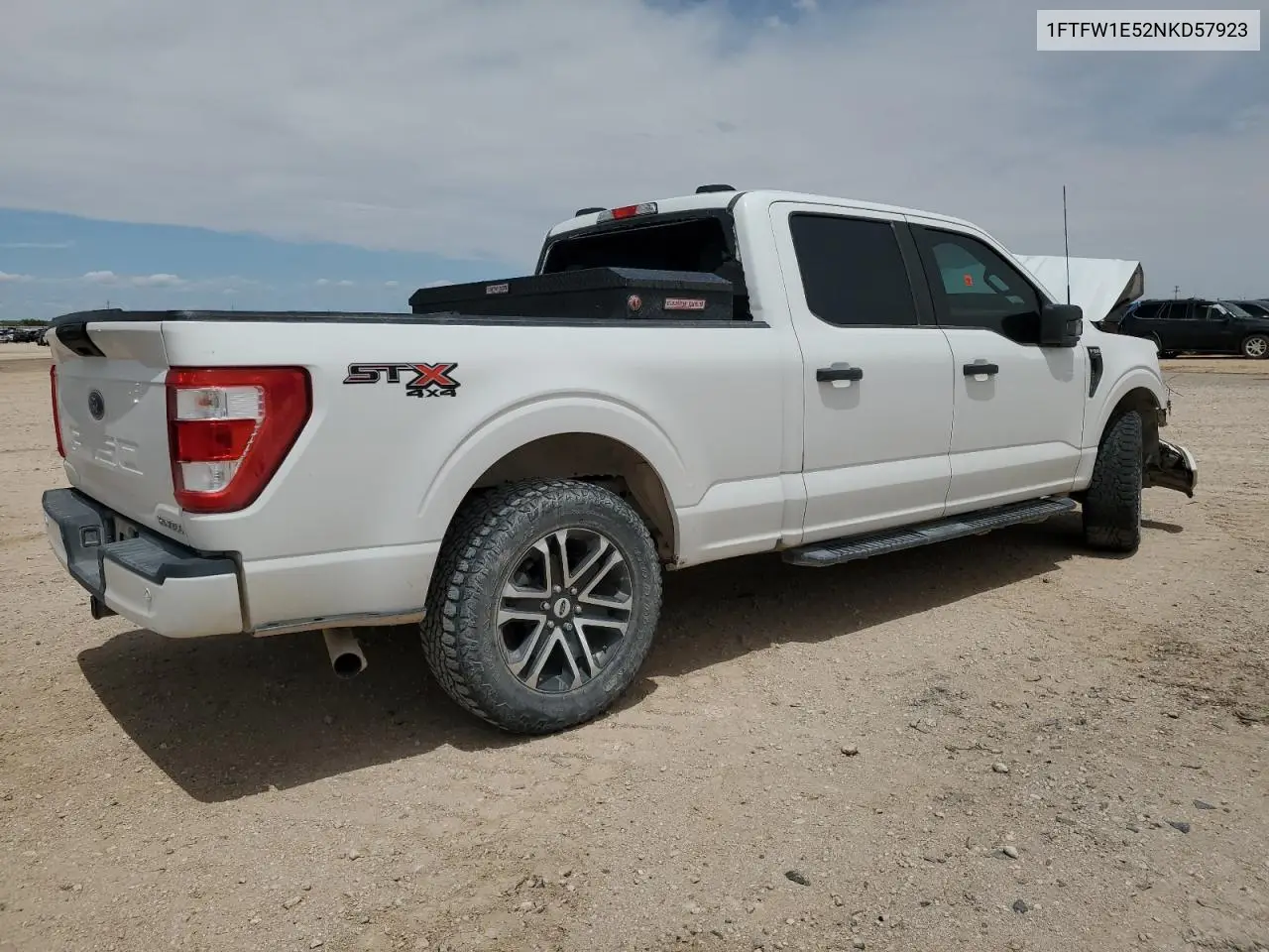 2022 Ford F150 Supercrew VIN: 1FTFW1E52NKD57923 Lot: 55446415