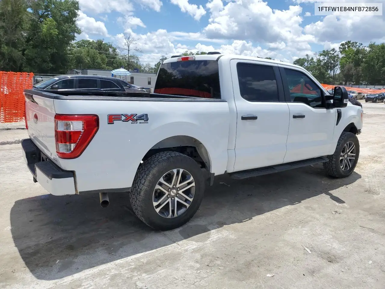 2022 Ford F150 Supercrew VIN: 1FTFW1E84NFB72856 Lot: 56099525