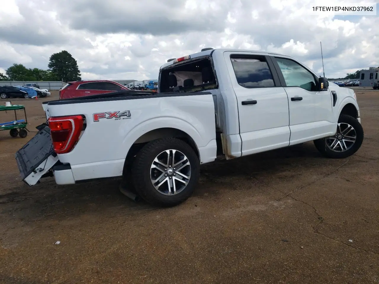 2022 Ford F150 Supercrew VIN: 1FTEW1EP4NKD37962 Lot: 56134485