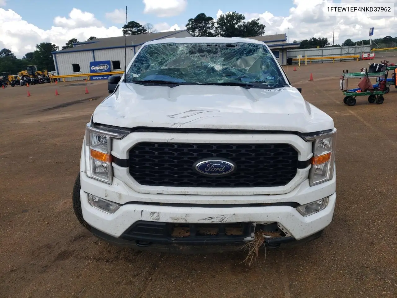 2022 Ford F150 Supercrew VIN: 1FTEW1EP4NKD37962 Lot: 56134485