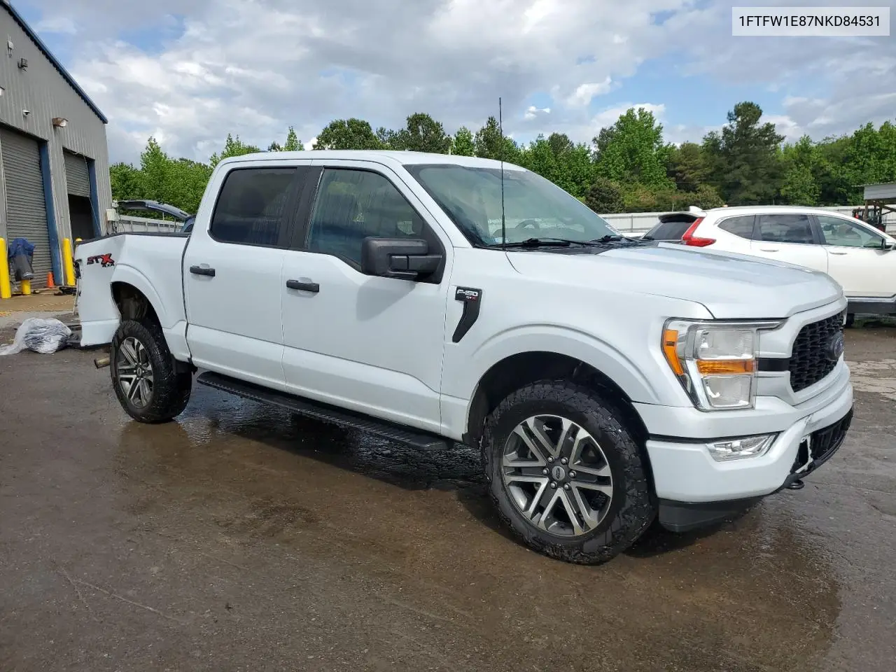 2022 Ford F150 Supercrew VIN: 1FTFW1E87NKD84531 Lot: 56495765