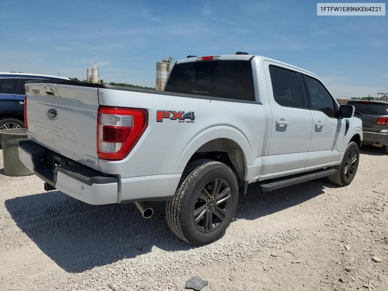 2022 Ford F150 Supercrew VIN: 1FTFW1E89NKE64221 Lot: 56565875