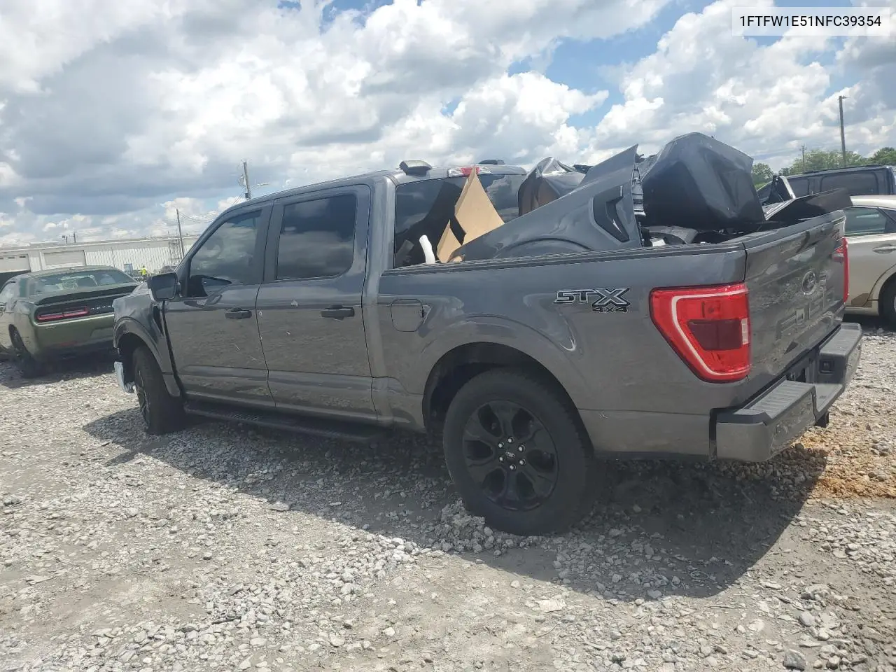 2022 Ford F150 Supercrew VIN: 1FTFW1E51NFC39354 Lot: 56568035