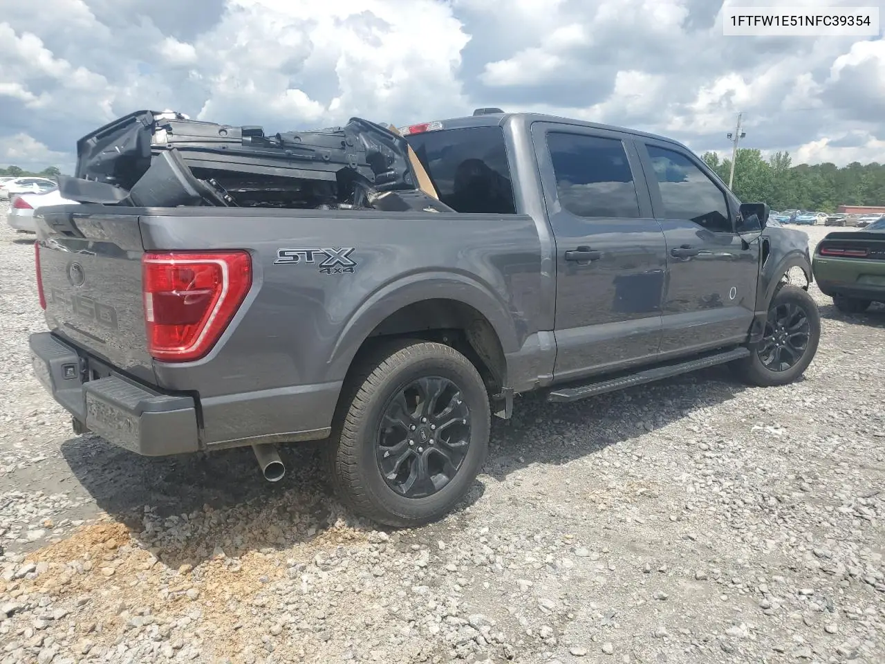 2022 Ford F150 Supercrew VIN: 1FTFW1E51NFC39354 Lot: 56568035