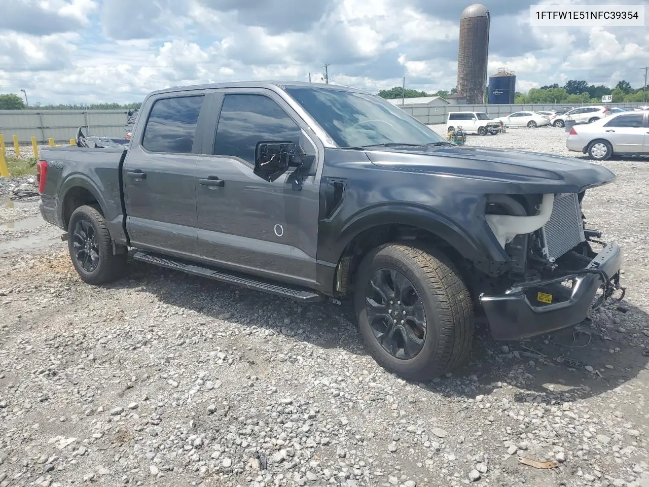 2022 Ford F150 Supercrew VIN: 1FTFW1E51NFC39354 Lot: 56568035