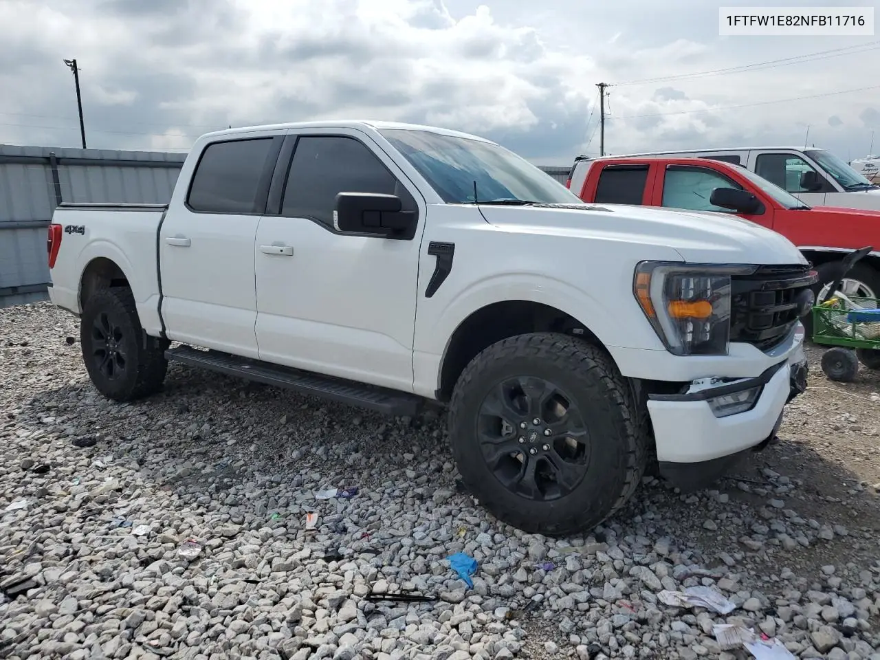 2022 Ford F150 Supercrew VIN: 1FTFW1E82NFB11716 Lot: 56691625