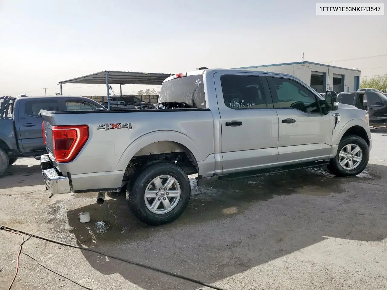 2022 Ford F150 Supercrew VIN: 1FTFW1E53NKE43547 Lot: 57858135