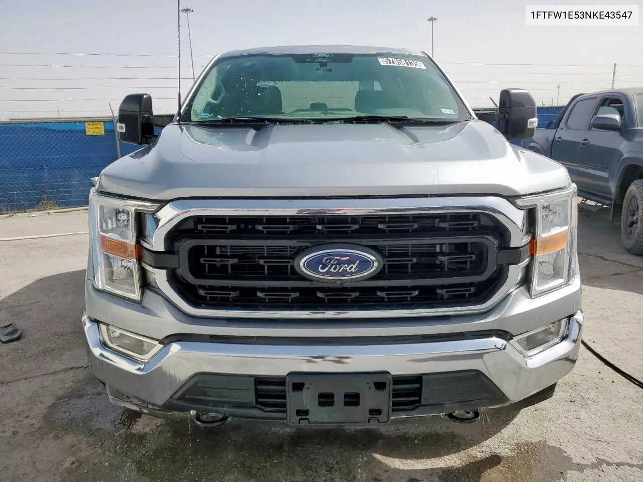2022 Ford F150 Supercrew VIN: 1FTFW1E53NKE43547 Lot: 57858135