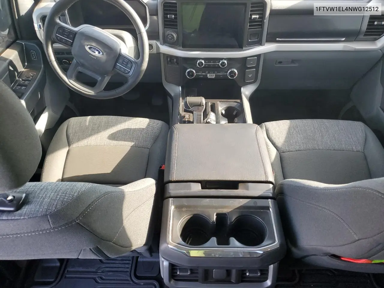 2022 Ford F150 Lightning Pro VIN: 1FTVW1EL4NWG12512 Lot: 61577465