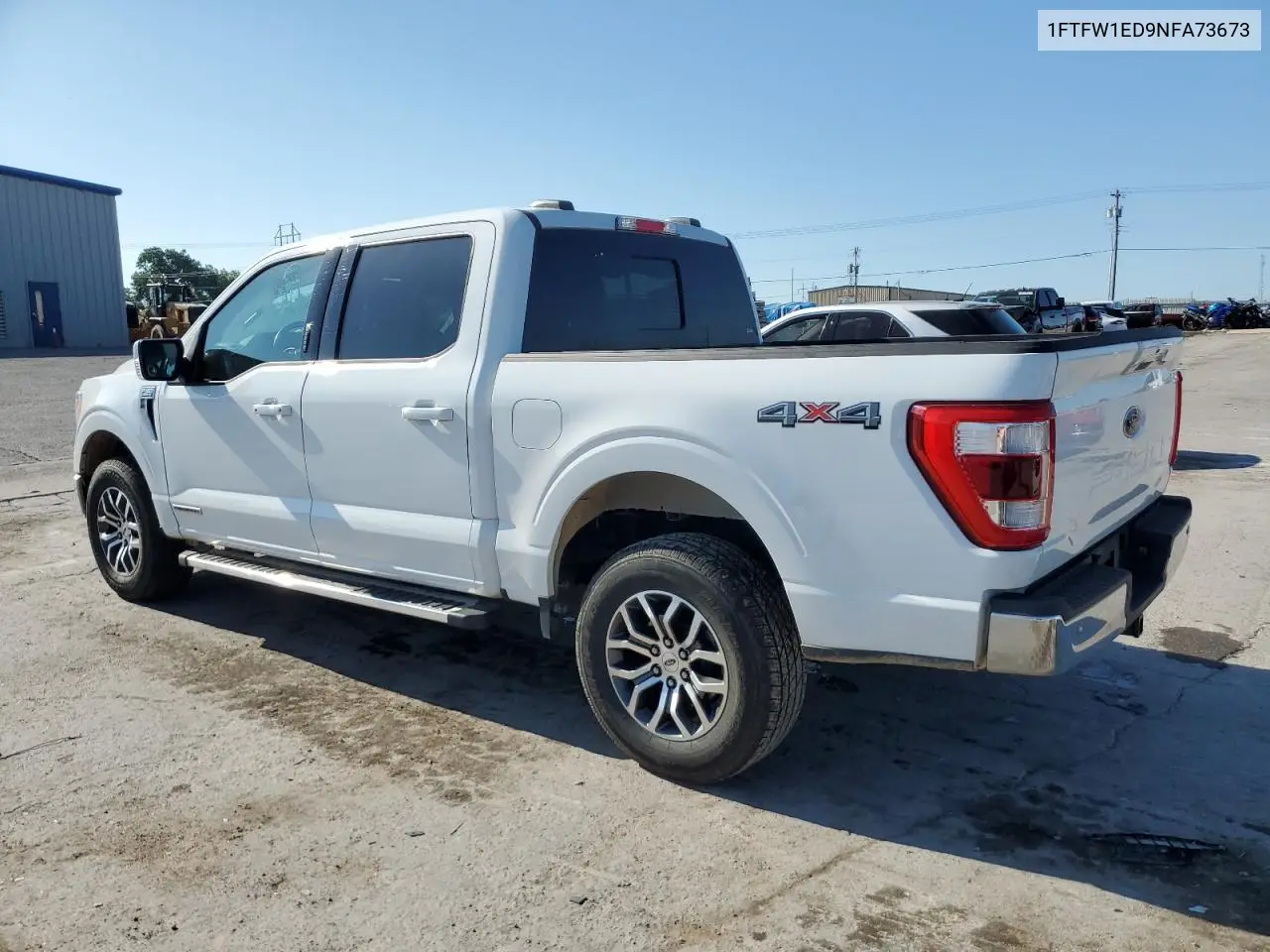 2022 Ford F150 Supercrew VIN: 1FTFW1ED9NFA73673 Lot: 61625135