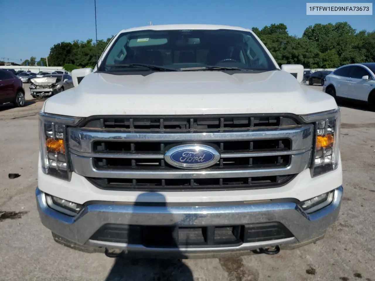 2022 Ford F150 Supercrew VIN: 1FTFW1ED9NFA73673 Lot: 61625135