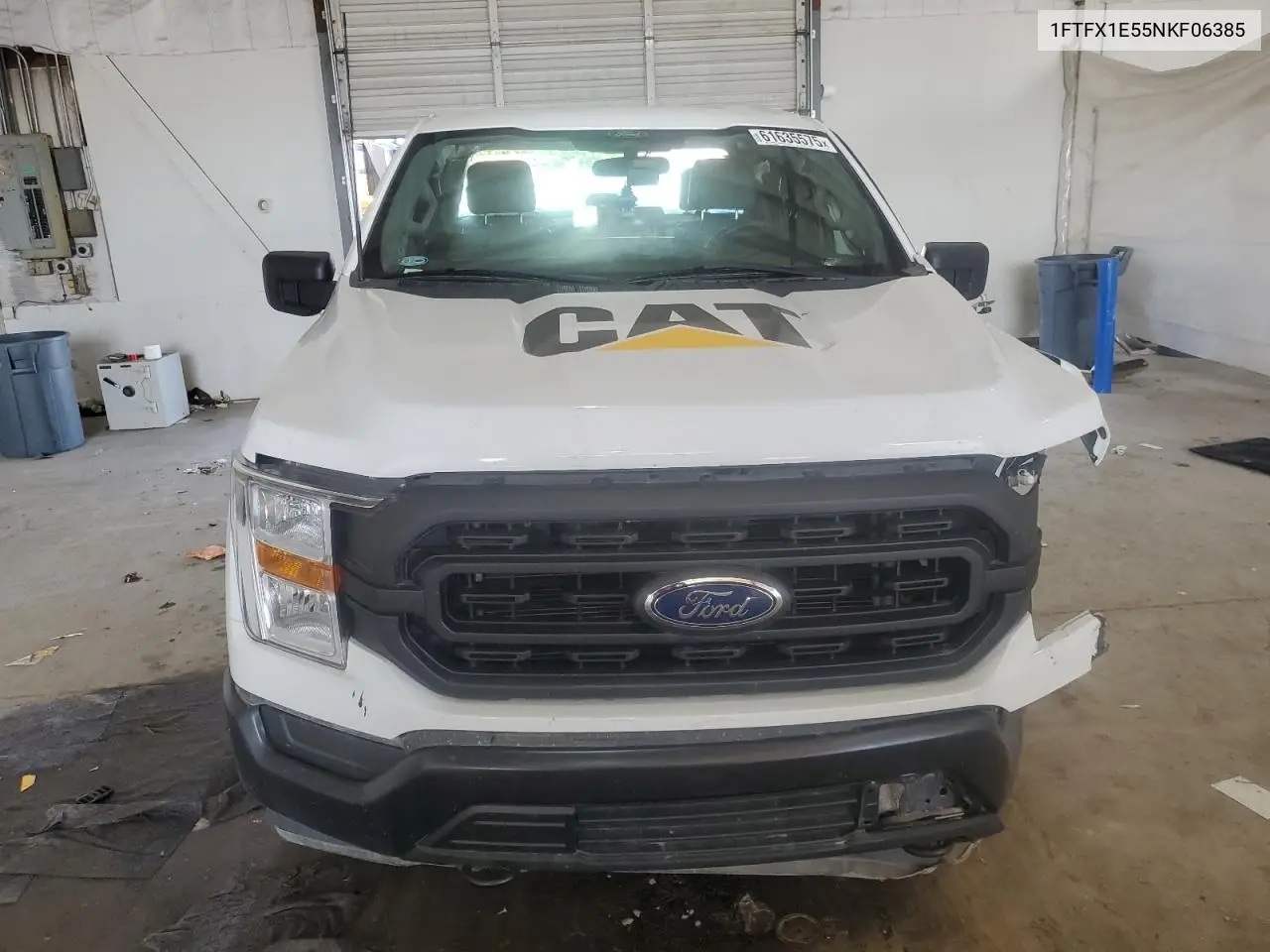 2022 Ford F150 Super Cab VIN: 1FTFX1E55NKF06385 Lot: 61635575