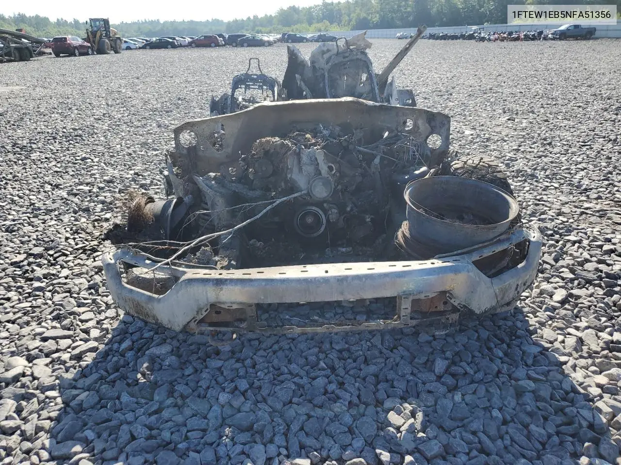 2022 Ford F150 Supercrew VIN: 1FTEW1EB5NFA51356 Lot: 61734815