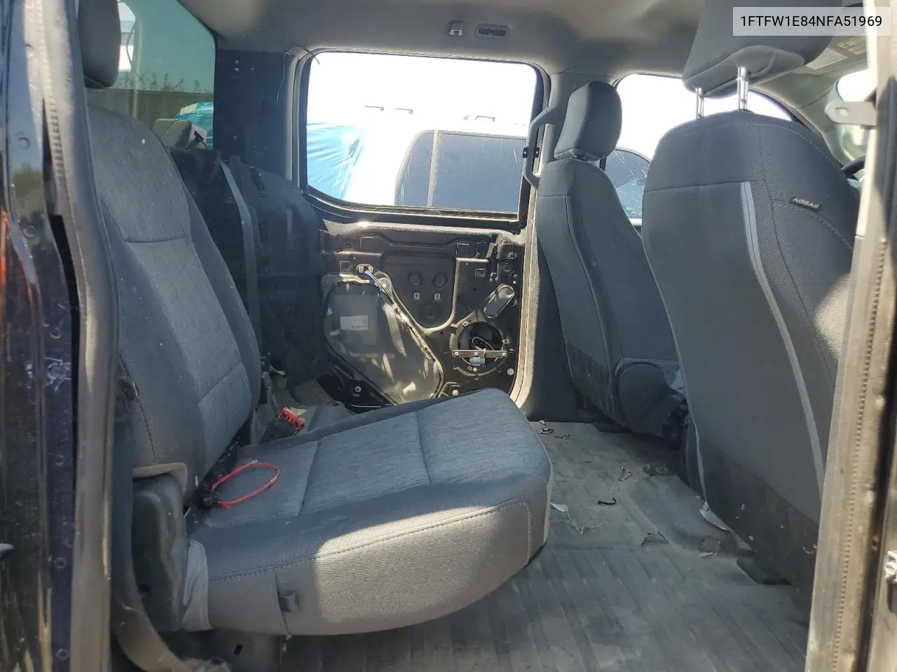 2022 Ford F150 Supercrew VIN: 1FTFW1E84NFA51969 Lot: 61777025