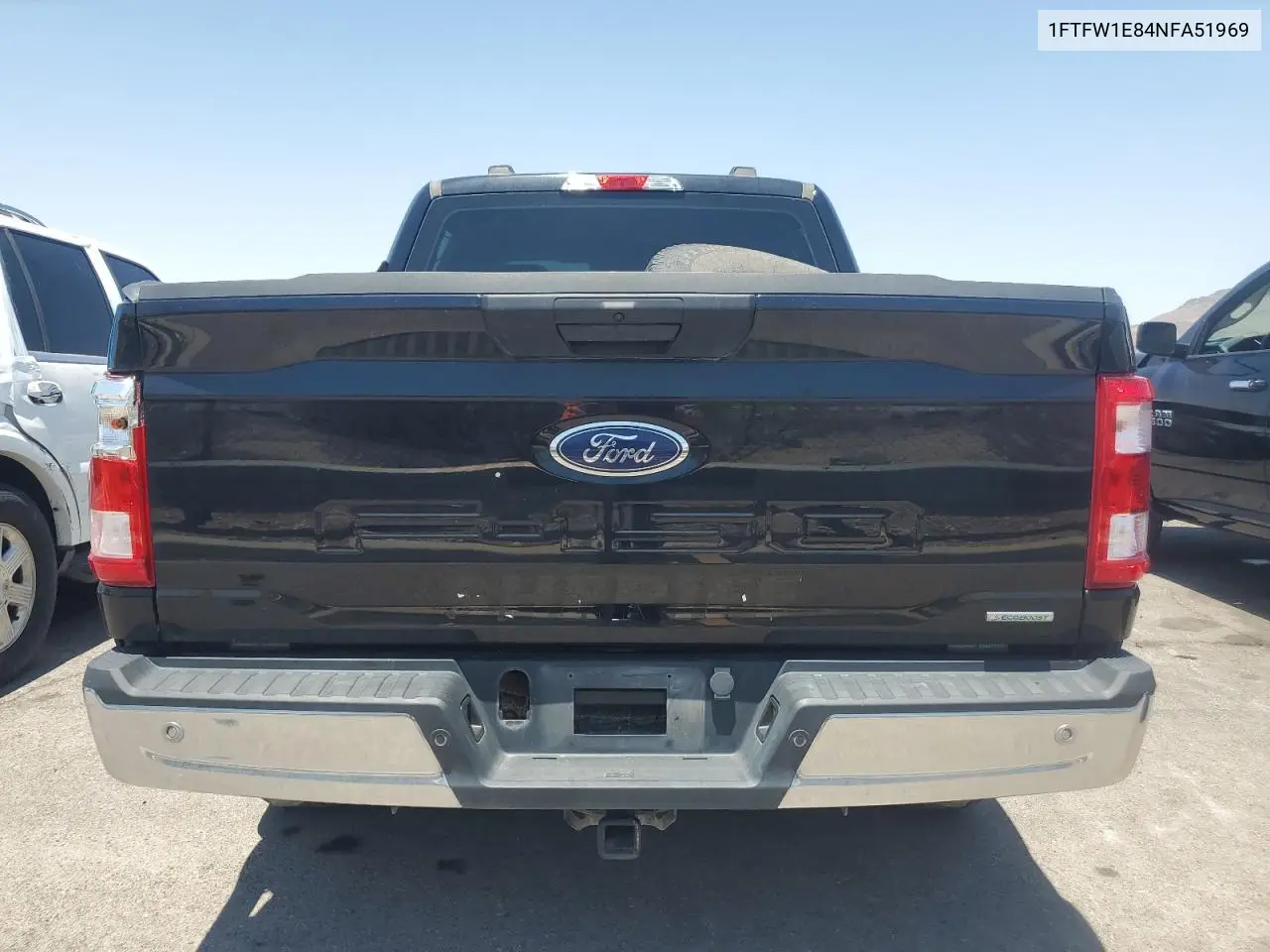 2022 Ford F150 Supercrew VIN: 1FTFW1E84NFA51969 Lot: 61777025