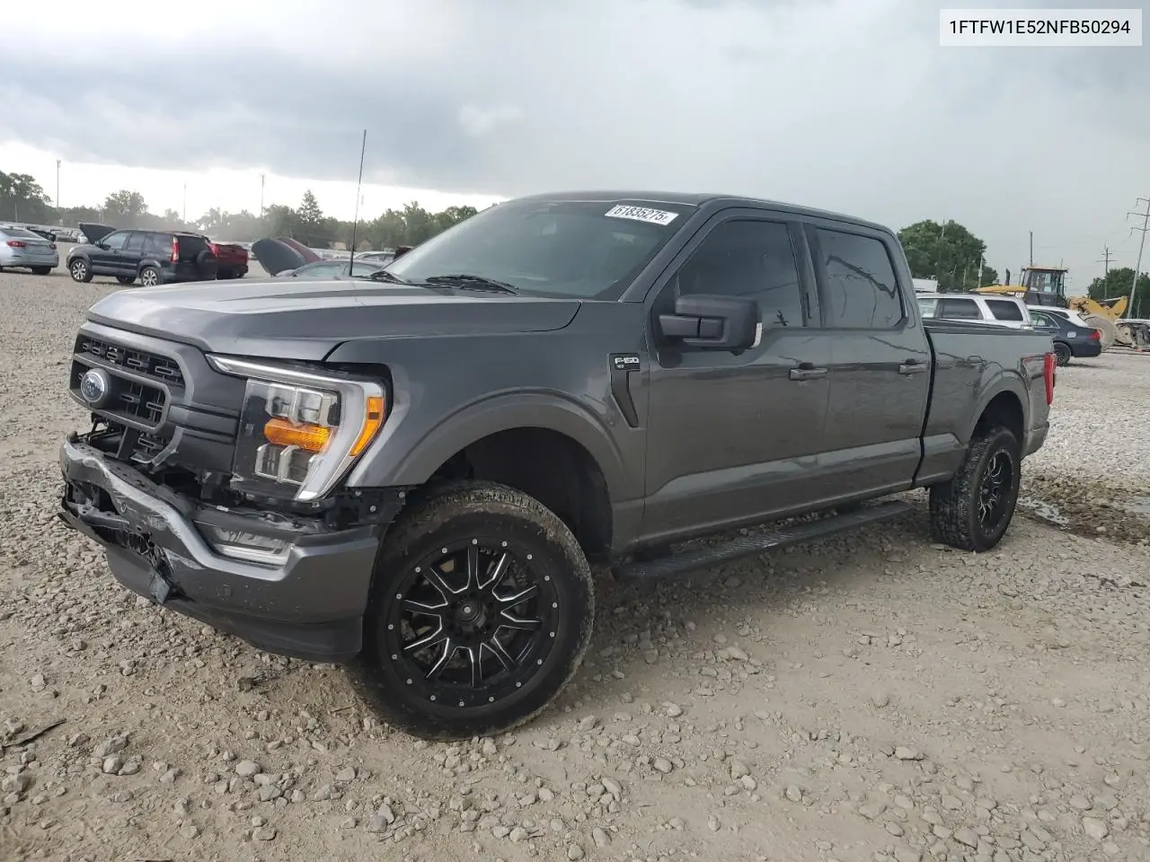2022 Ford F150 Supercrew VIN: 1FTFW1E52NFB50294 Lot: 61835275