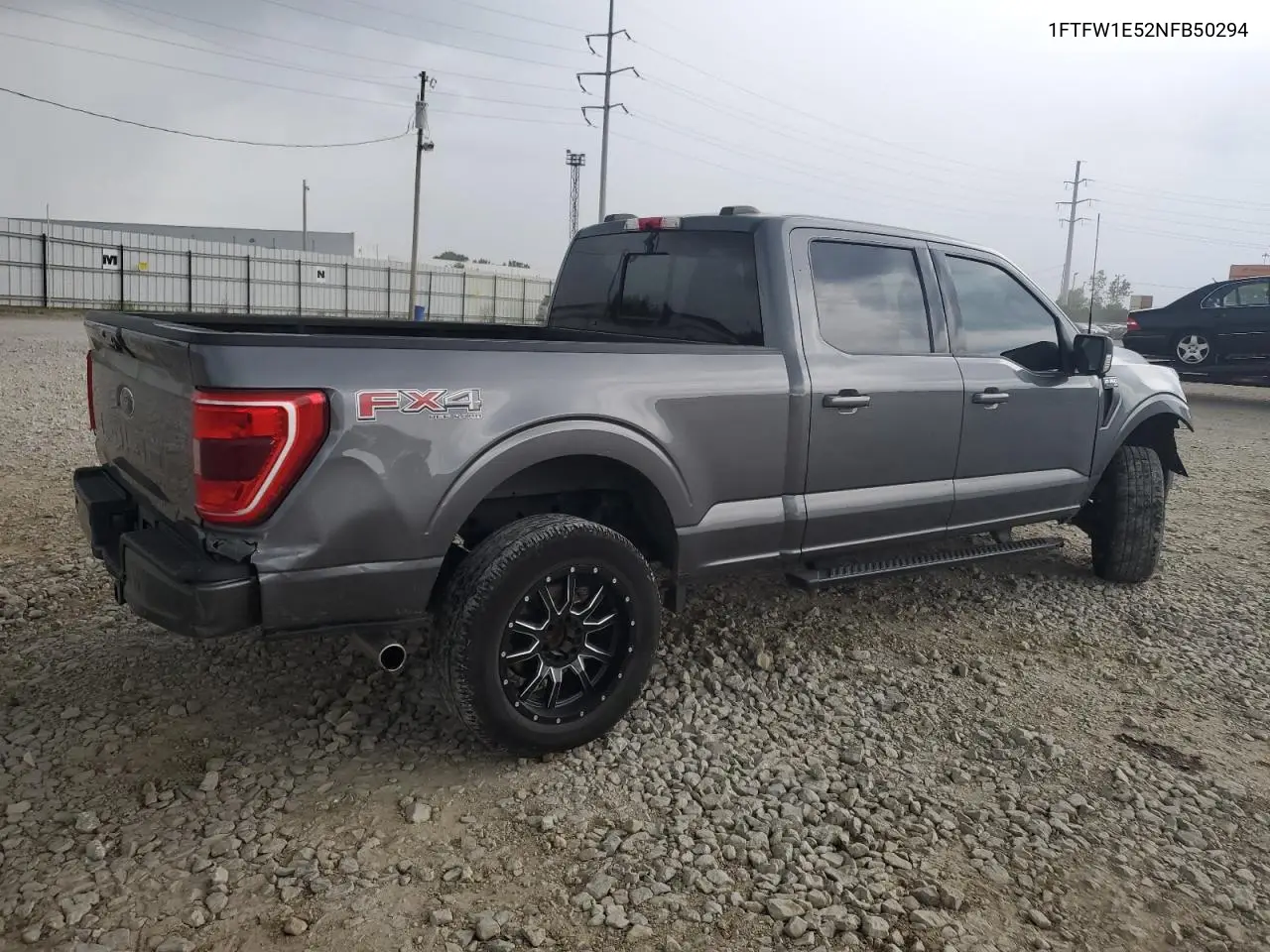 2022 Ford F150 Supercrew VIN: 1FTFW1E52NFB50294 Lot: 61835275