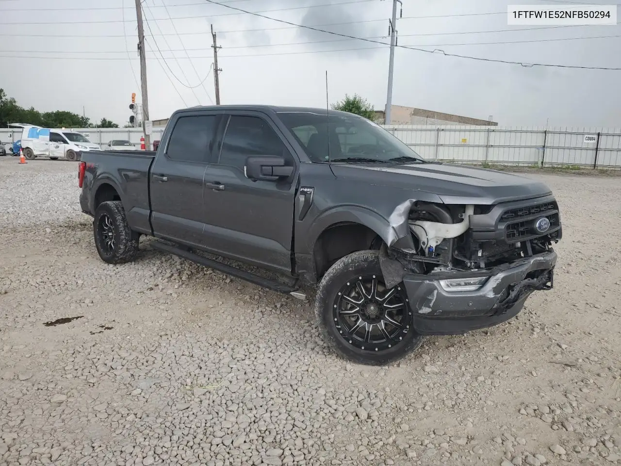 2022 Ford F150 Supercrew VIN: 1FTFW1E52NFB50294 Lot: 61835275