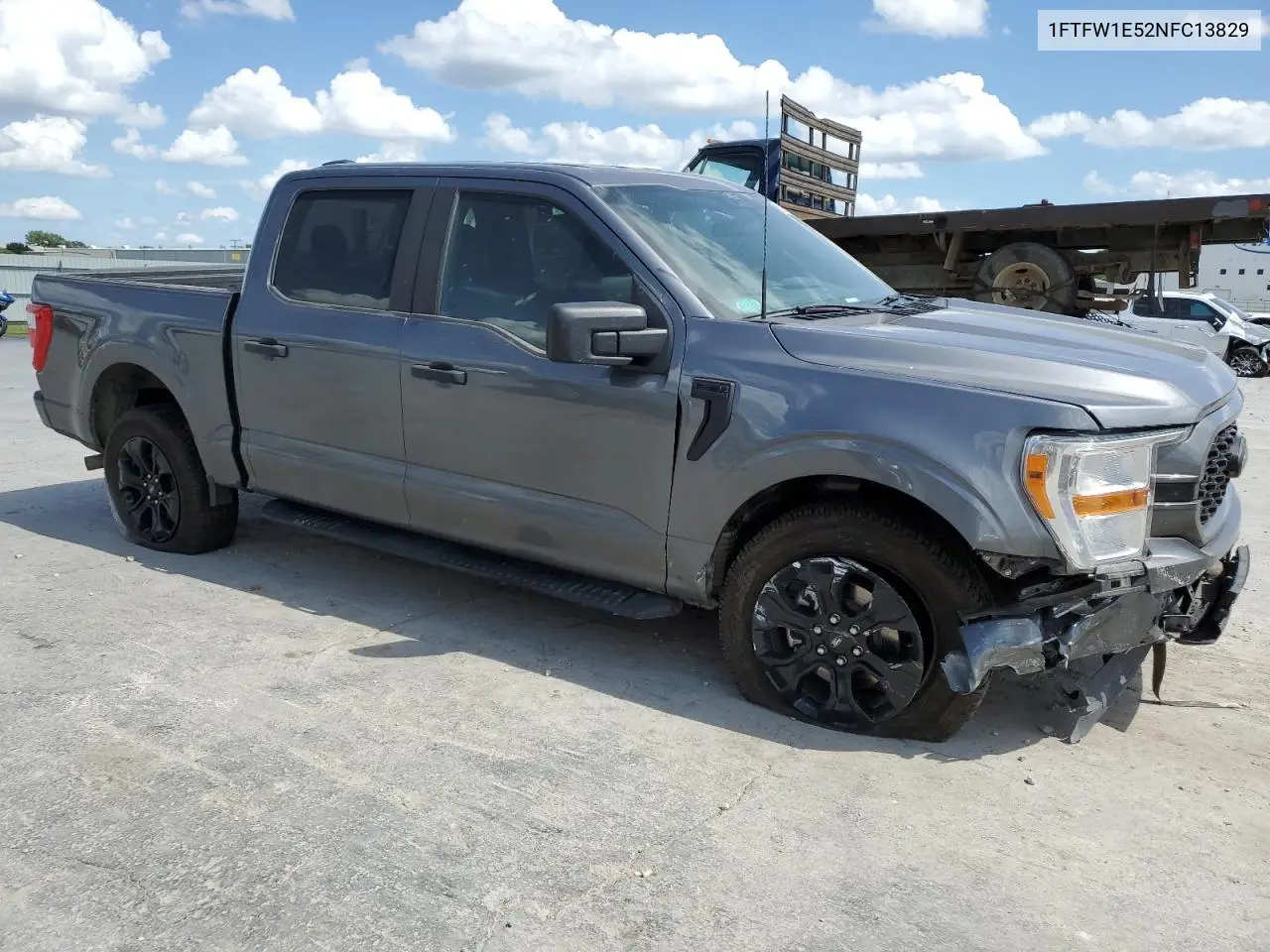 2022 Ford F150 Supercrew VIN: 1FTFW1E52NFC13829 Lot: 61935915