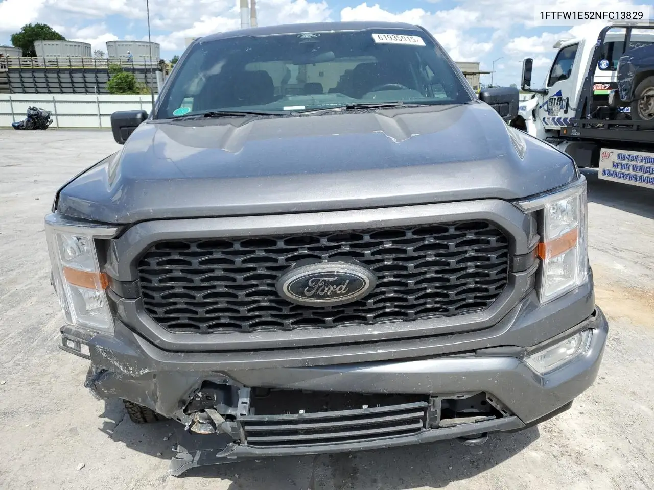 2022 Ford F150 Supercrew VIN: 1FTFW1E52NFC13829 Lot: 61935915