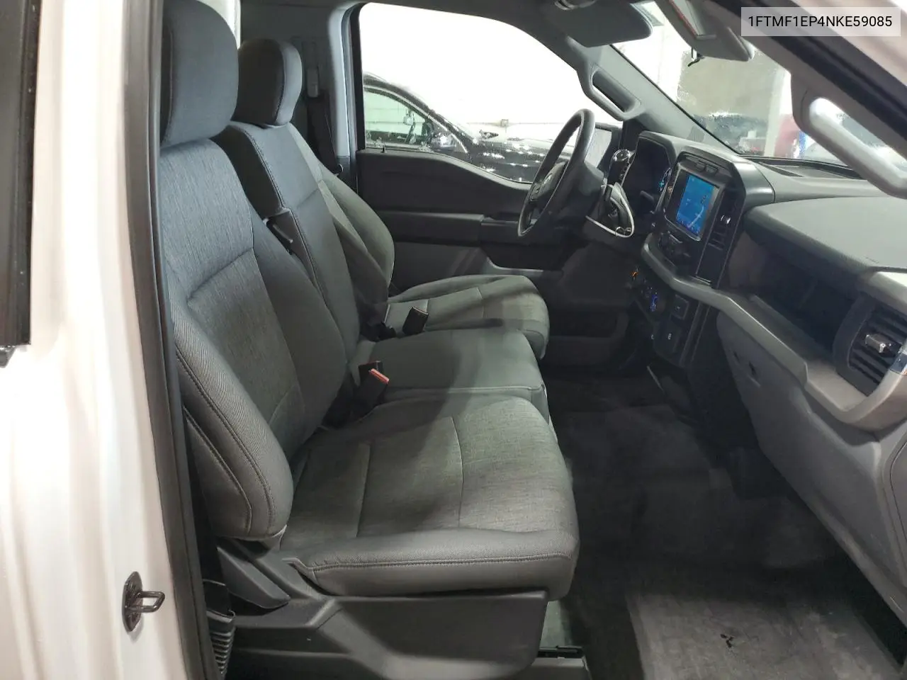 2022 Ford F150 VIN: 1FTMF1EP4NKE59085 Lot: 62064355
