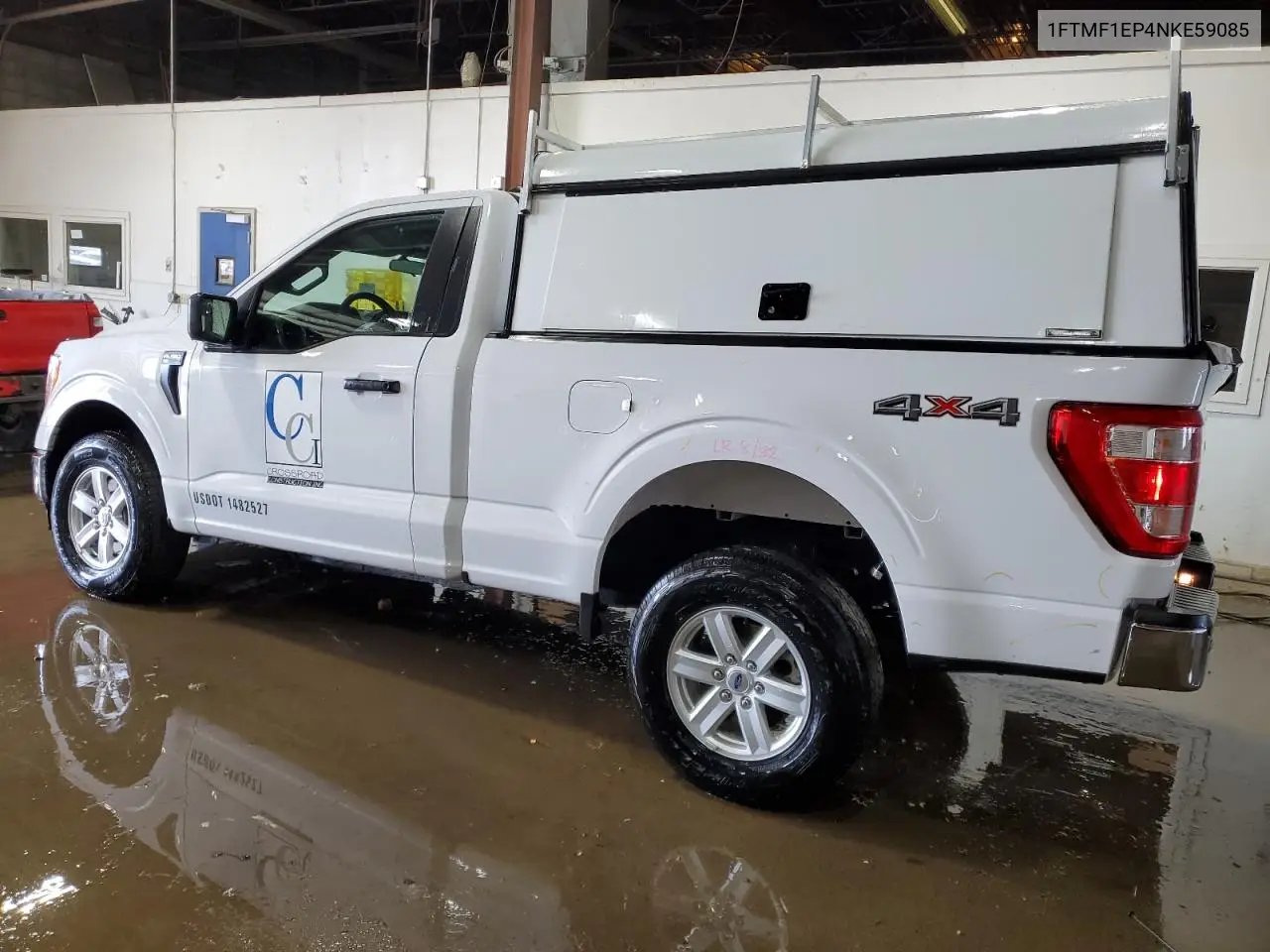 2022 Ford F150 VIN: 1FTMF1EP4NKE59085 Lot: 62064355