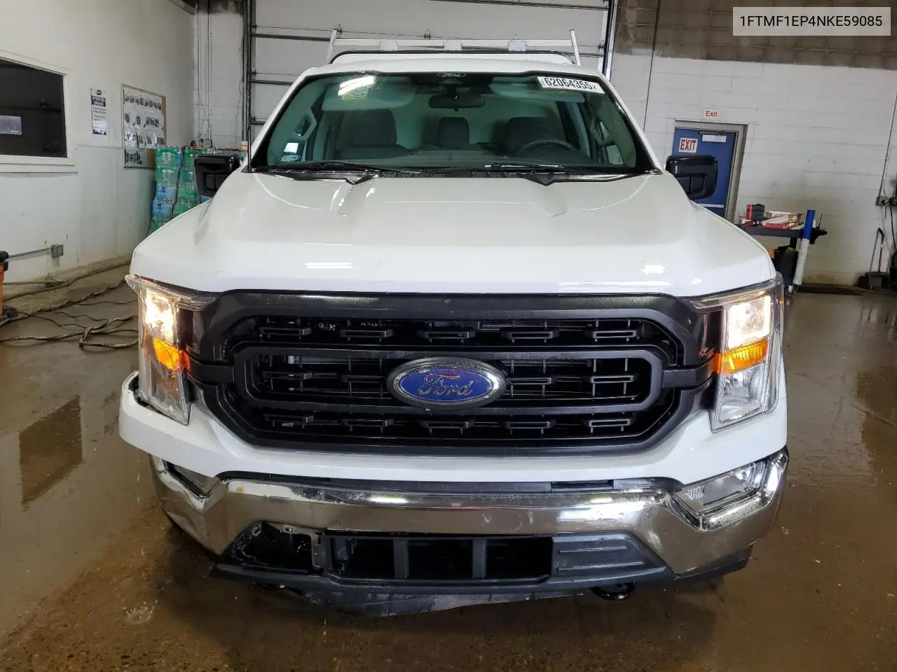 2022 Ford F150 VIN: 1FTMF1EP4NKE59085 Lot: 62064355