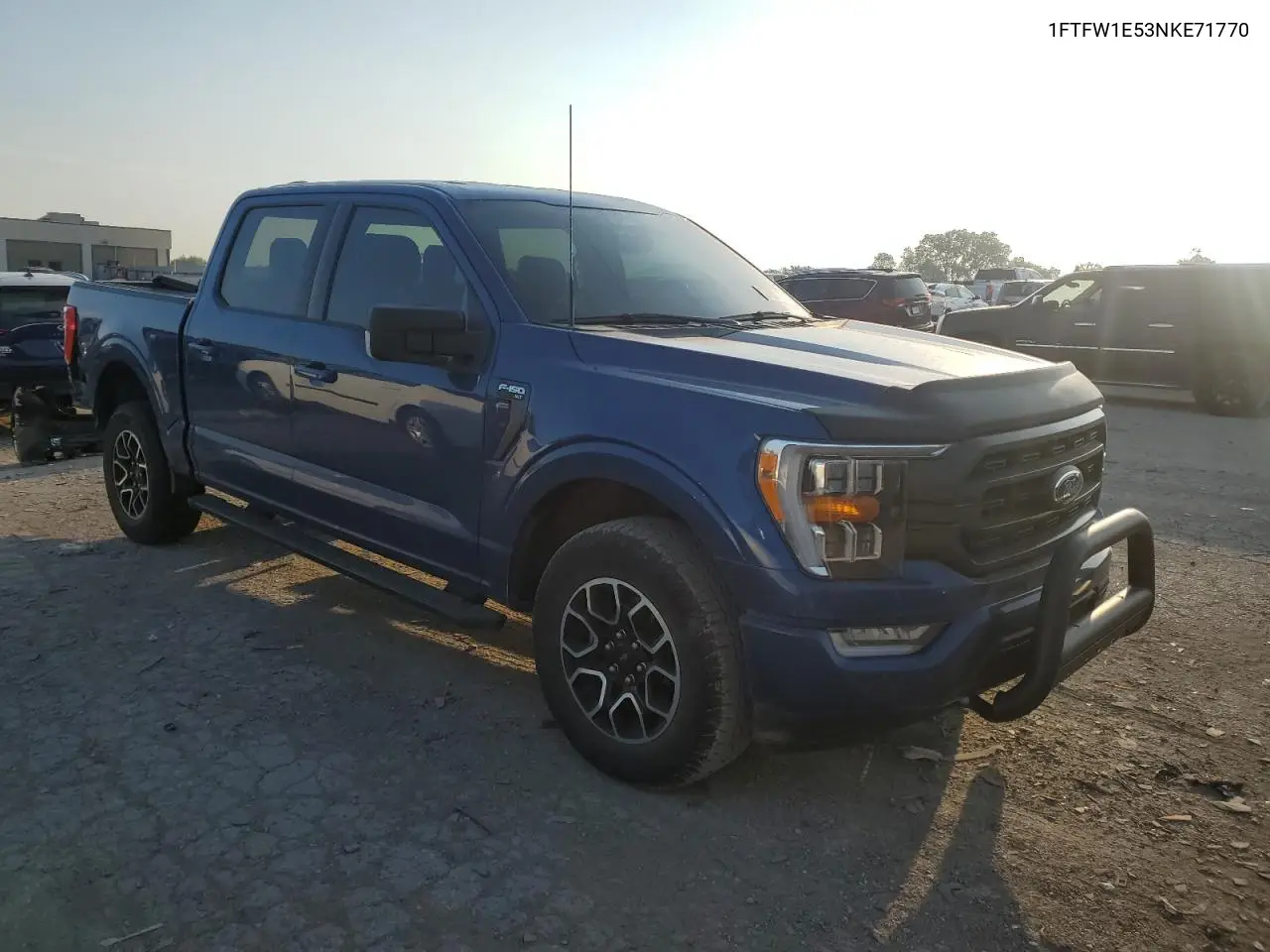 2022 Ford F150 Supercrew VIN: 1FTFW1E53NKE71770 Lot: 62080185
