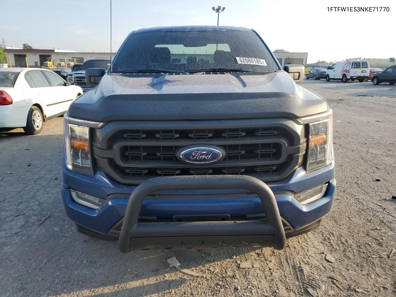 2022 Ford F150 Supercrew VIN: 1FTFW1E53NKE71770 Lot: 62080185