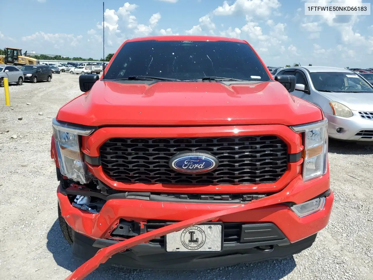 2022 Ford F150 Supercrew VIN: 1FTFW1E50NKD66183 Lot: 62150545