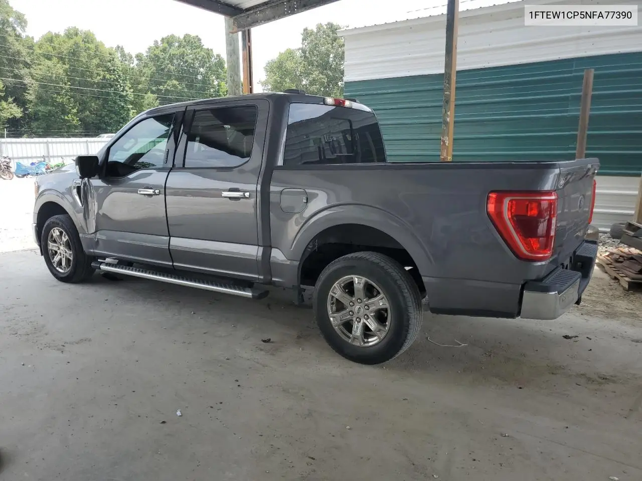 2022 Ford F150 Supercrew VIN: 1FTEW1CP5NFA77390 Lot: 62156025
