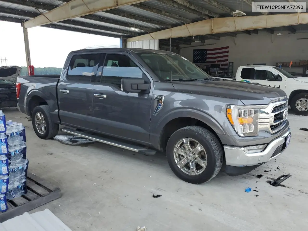 2022 Ford F150 Supercrew VIN: 1FTEW1CP5NFA77390 Lot: 62156025