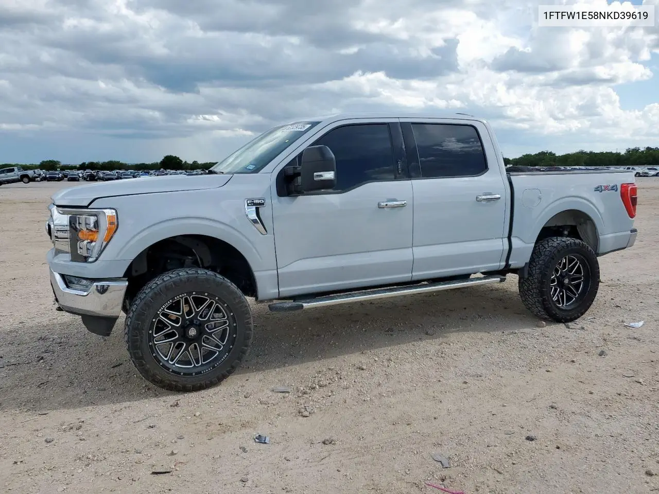 2022 Ford F150 Supercrew VIN: 1FTFW1E58NKD39619 Lot: 62329735