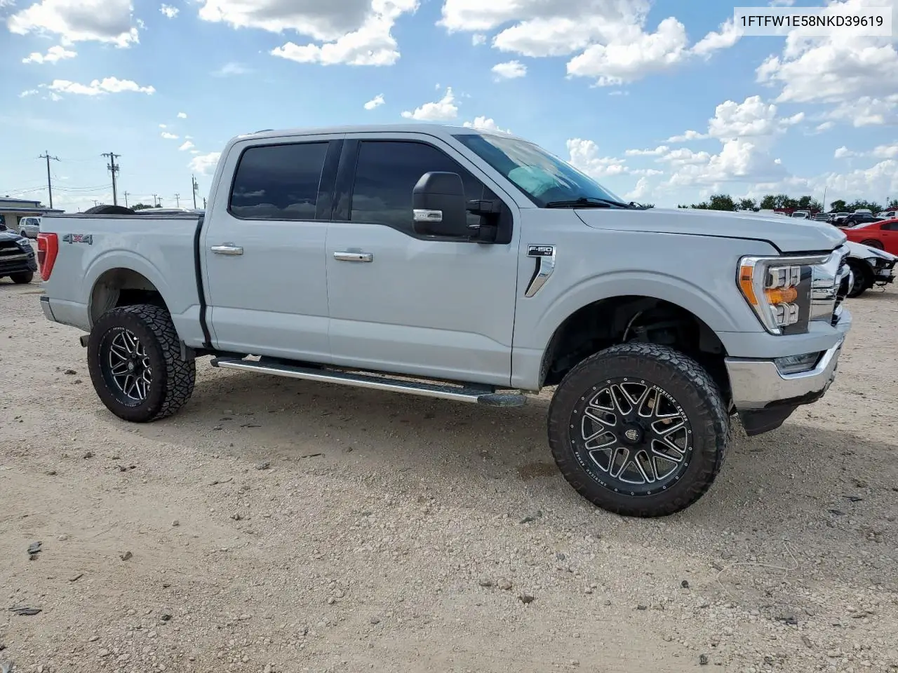 2022 Ford F150 Supercrew VIN: 1FTFW1E58NKD39619 Lot: 62329735