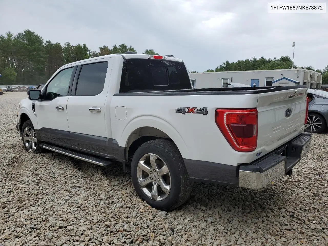 2022 Ford F150 Supercrew VIN: 1FTFW1E87NKE73872 Lot: 62391055