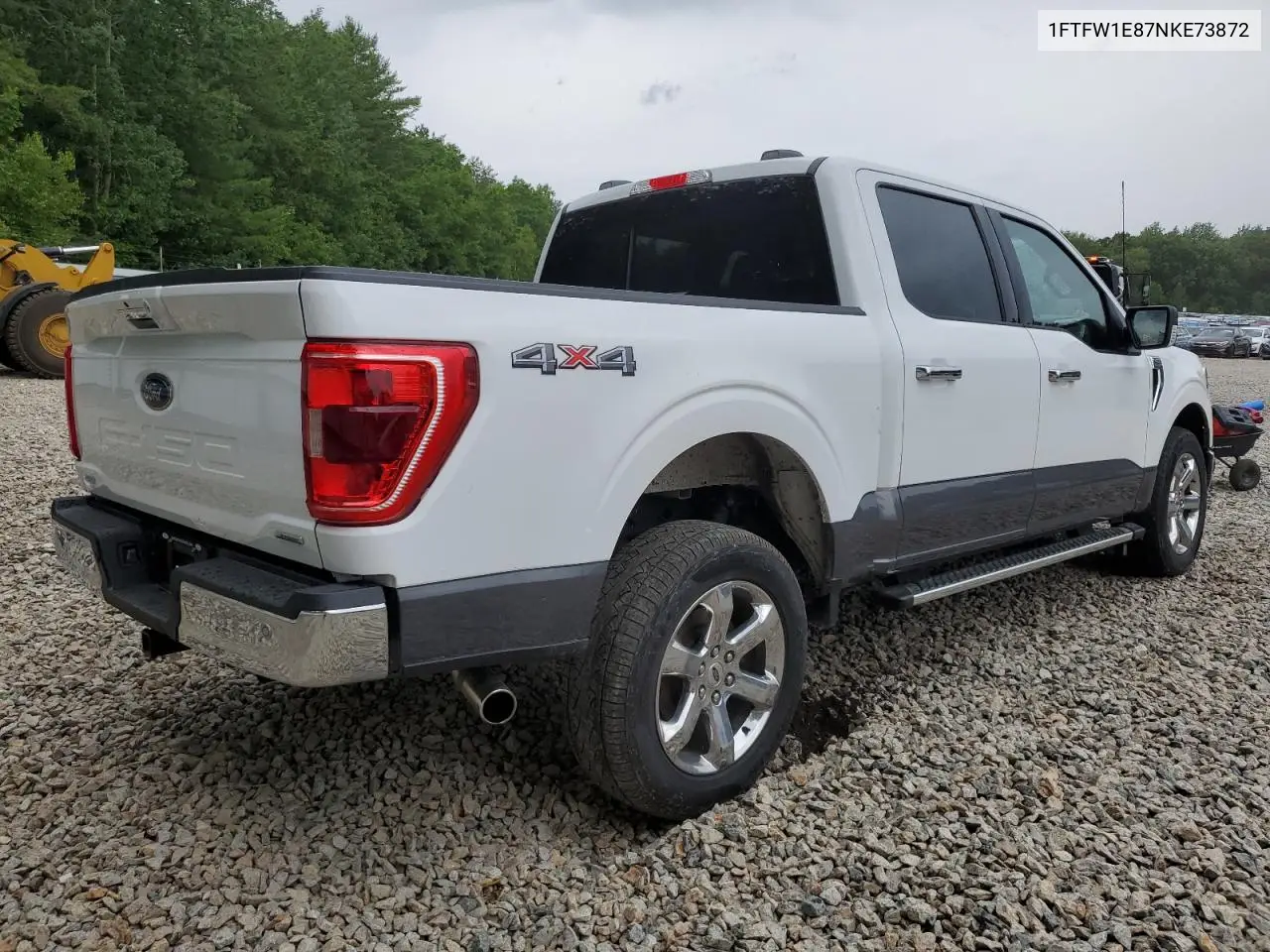 2022 Ford F150 Supercrew VIN: 1FTFW1E87NKE73872 Lot: 62391055