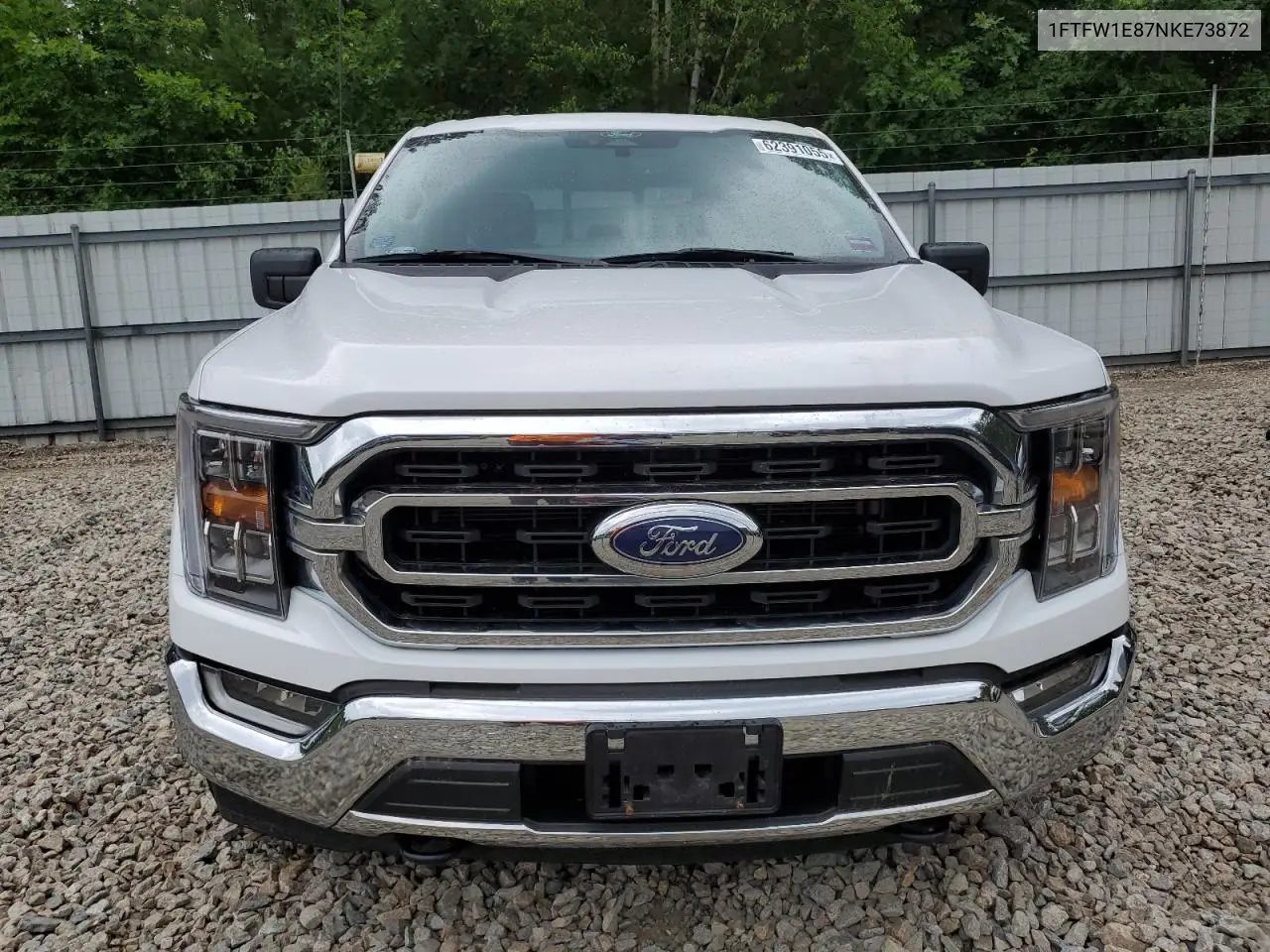 2022 Ford F150 Supercrew VIN: 1FTFW1E87NKE73872 Lot: 62391055