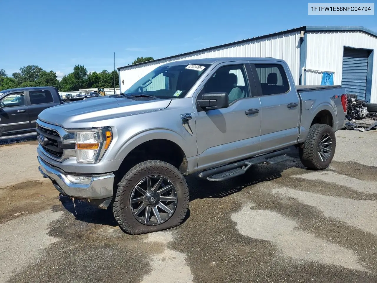 2022 Ford F150 Supercrew VIN: 1FTFW1E58NFC04794 Lot: 62509495