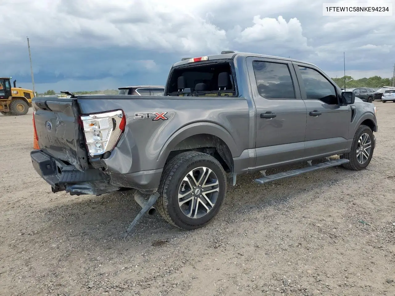 2022 Ford F150 Supercrew VIN: 1FTEW1C58NKE94234 Lot: 62525515